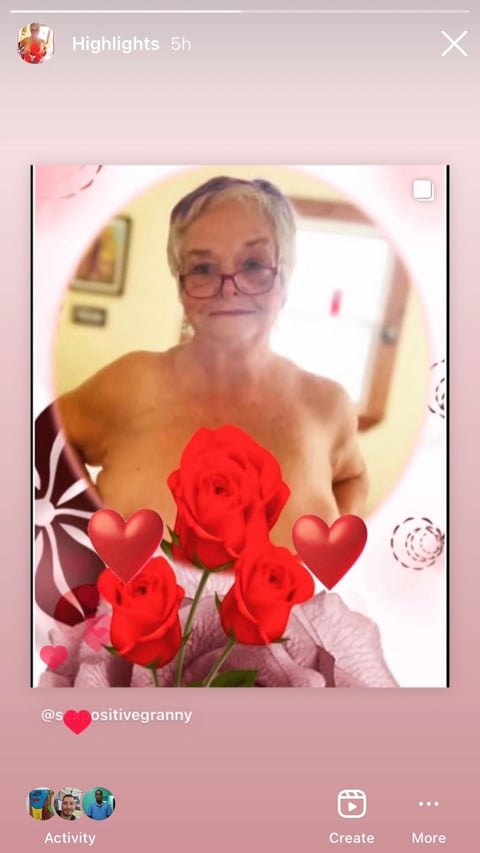 6livesex.com sexpositivegranny profile on OnlyFans in granny category